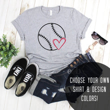 Load image into Gallery viewer, MTO / Simple Baseball + Heart