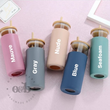 Load image into Gallery viewer, RTS / Glass Tumbler with Silicone Sleeve