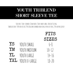 MTO / Thin Blue Line Tee, youth+toddler