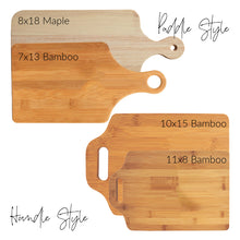 Load image into Gallery viewer, MTO / Handwriting Recipe Cutting Board