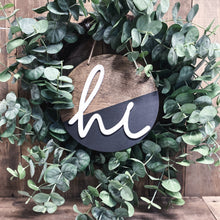 Load image into Gallery viewer, RTS | 9" Wreath Round - Hi