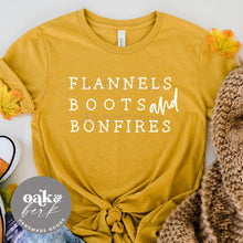 Load image into Gallery viewer, MTO / Flannels Boots & Bonfires