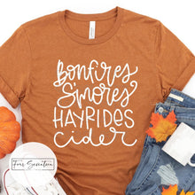 Load image into Gallery viewer, RTS / Bonfires Smores Hayrides Cider