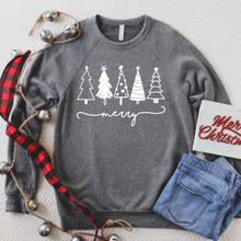 Load image into Gallery viewer, RTS / Trees + Merry, grey crewneck