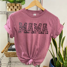 Load image into Gallery viewer, RTS / Mama Leopard *PURPLE TEE