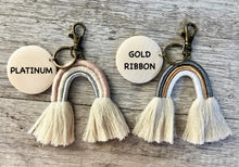 Load image into Gallery viewer, MTO / Boho Rainbow Keychain