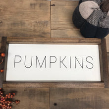 Load image into Gallery viewer, Pumpkins