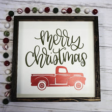 Load image into Gallery viewer, Merry Christmas + Truck