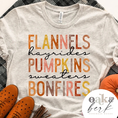 MTO / Flannels Hayrides Pumpkins