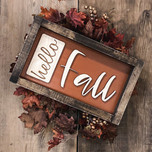 Load image into Gallery viewer, Hello Fall | Laser Lettering