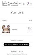 Load image into Gallery viewer, Santa Tray