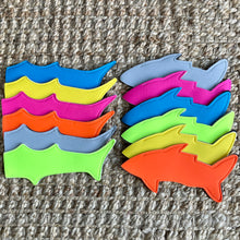 Load image into Gallery viewer, Shark Popsicle Koozies
