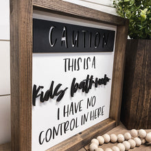 Load image into Gallery viewer, MTO / Caution Kids Bathroom