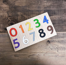Load image into Gallery viewer, Wooden Number Puzzles