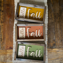 Load image into Gallery viewer, RTS | Hello Fall | Laser Lettering