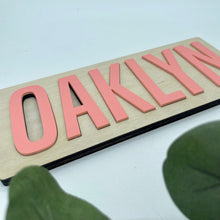 Load image into Gallery viewer, MTO / Wood Name Puzzles