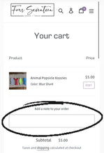 Load image into Gallery viewer, Shark Popsicle Koozies