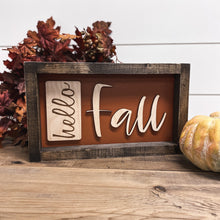 Load image into Gallery viewer, Hello Fall | Laser Lettering