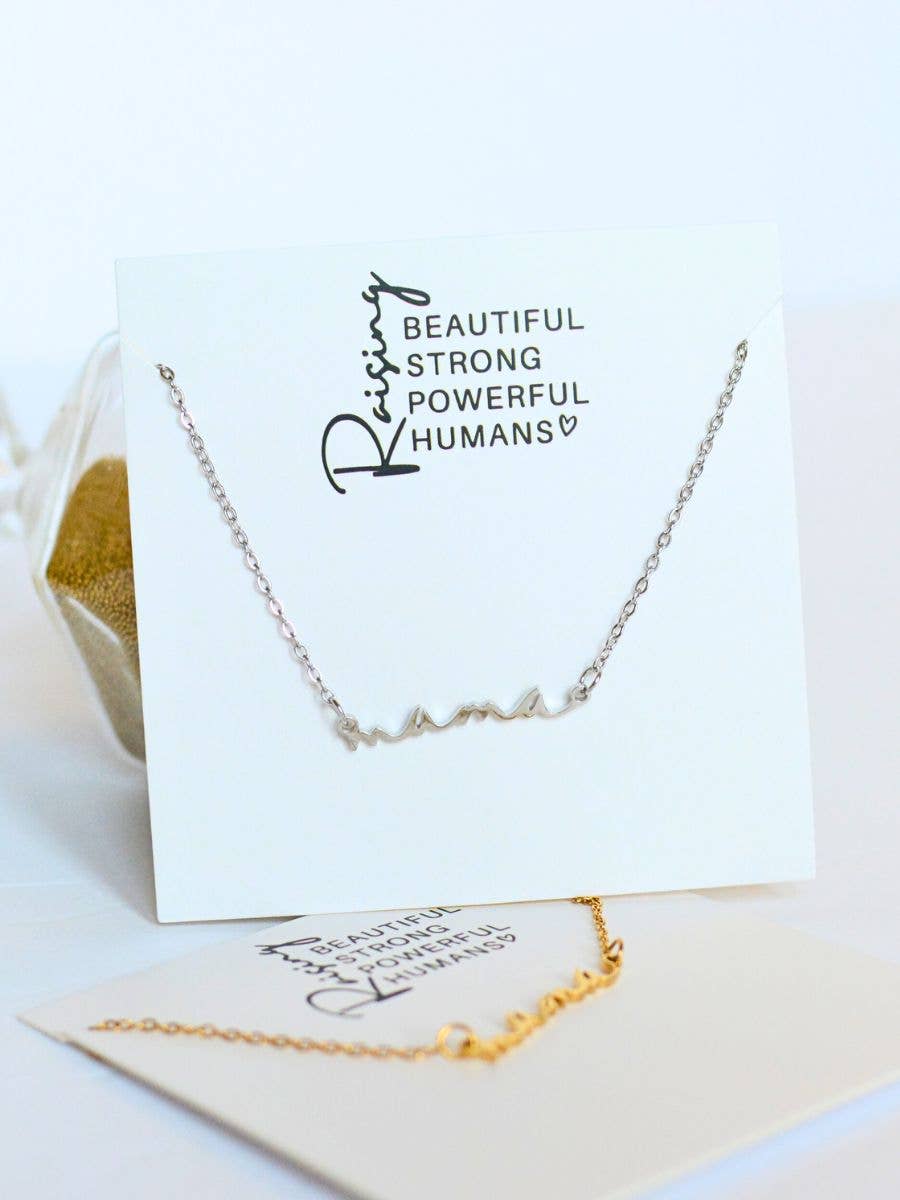 RTS / Mama Necklace: Silver