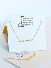Load image into Gallery viewer, RTS / Mama Necklace: Silver