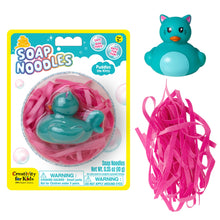 Load image into Gallery viewer, RTS / Bathtime Soap Noodles: Puddles the Kitty