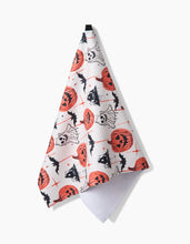 Load image into Gallery viewer, Halloween Is Here Tea Towel