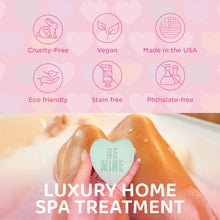 Load image into Gallery viewer, RTS / Candy Hearts Bath Bombs, set of 3