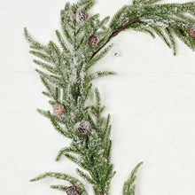 Load image into Gallery viewer, RTS / Snowy Soft Touch Norfolk Pine Garland