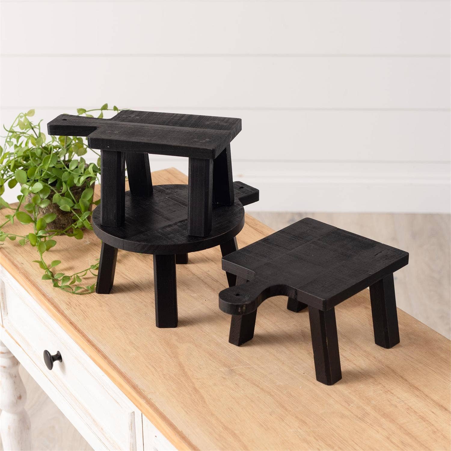 RTS / Mini Wood Risers, Black