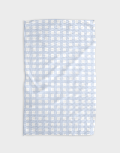 Geometry / Gigi - Light Blue Tea Towel