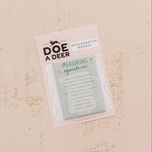 Load image into Gallery viewer, Measuring Equivalents Magnet