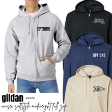 Load image into Gallery viewer, MTO / Options Academy, gildan full zip