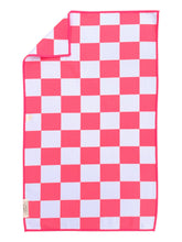 Load image into Gallery viewer, RTS / Adore Me, Pink+White Hand Towel