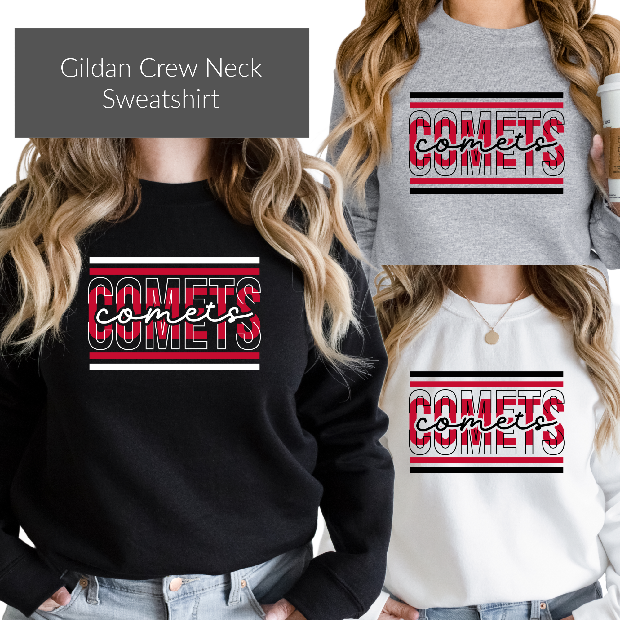 MTO / Comet Softball Stripes, sweatshirts