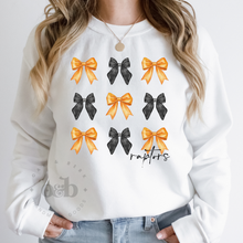 Load image into Gallery viewer, MTO / Raptors Coquette Bows, adult