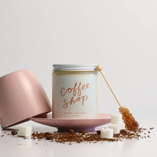 Load image into Gallery viewer, RTS / Coffee Shop - 8oz Soy Candle