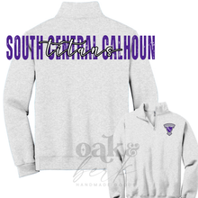 Load image into Gallery viewer, MTO / South Central Calhoun Titans, extended back 1/4 zip