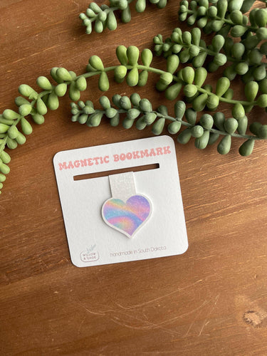 Heart Magnetic Bookmark