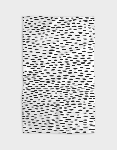 Tea Towel / Geometry, Dot Dash