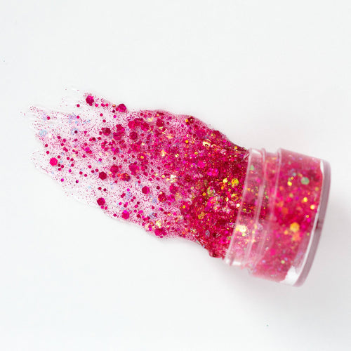 RTS / Bright Pink Hair Glitter