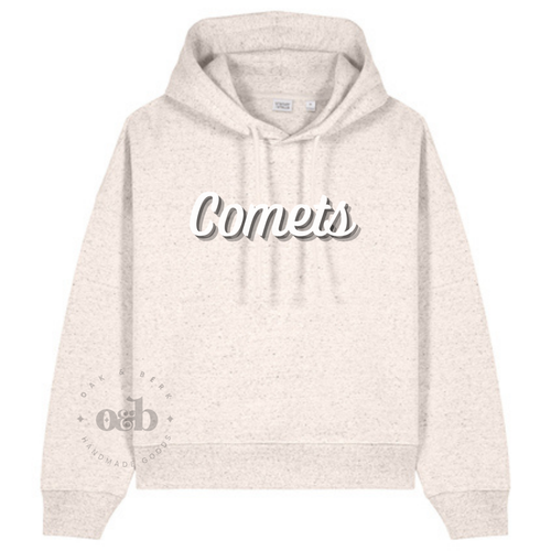 MTO / Comets, boxy hoodie