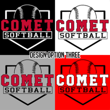 Load image into Gallery viewer, MTO / Comet Softball, bella+canvas