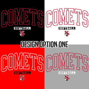MTO / Comet Softball, bella+canvas