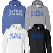 Load image into Gallery viewer, MTO / Spartans Outline Hoodies, adult+youth