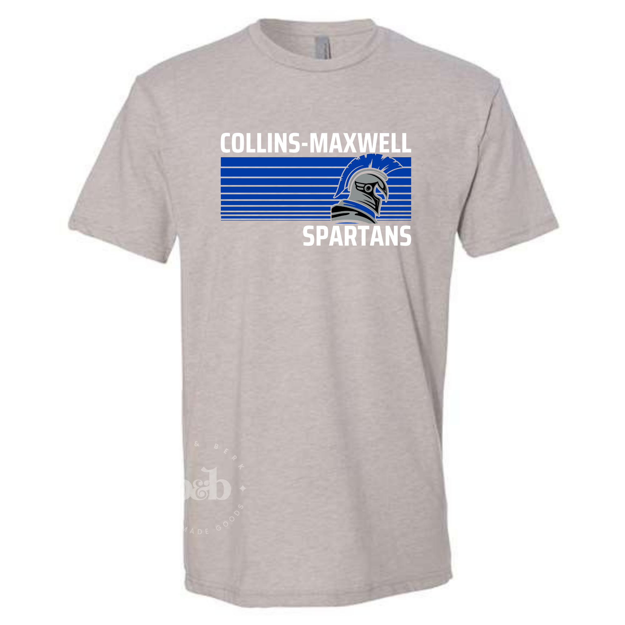 MTO / Collins-Maxwell Spartans Stripes, next level tee