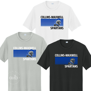 MTO / Collins-Maxwell Stripes, performance tees
