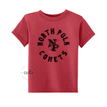 Load image into Gallery viewer, RTS / North Polk Circle Grunge Tee, infant, toddler+youth