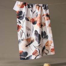 Load image into Gallery viewer, RTS / Moody Poppy Tea Towel