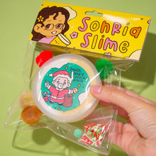 Load image into Gallery viewer, RTS / Santa Claus&#39;s Cookies &amp; Milk Slime: +  Keychain Charm