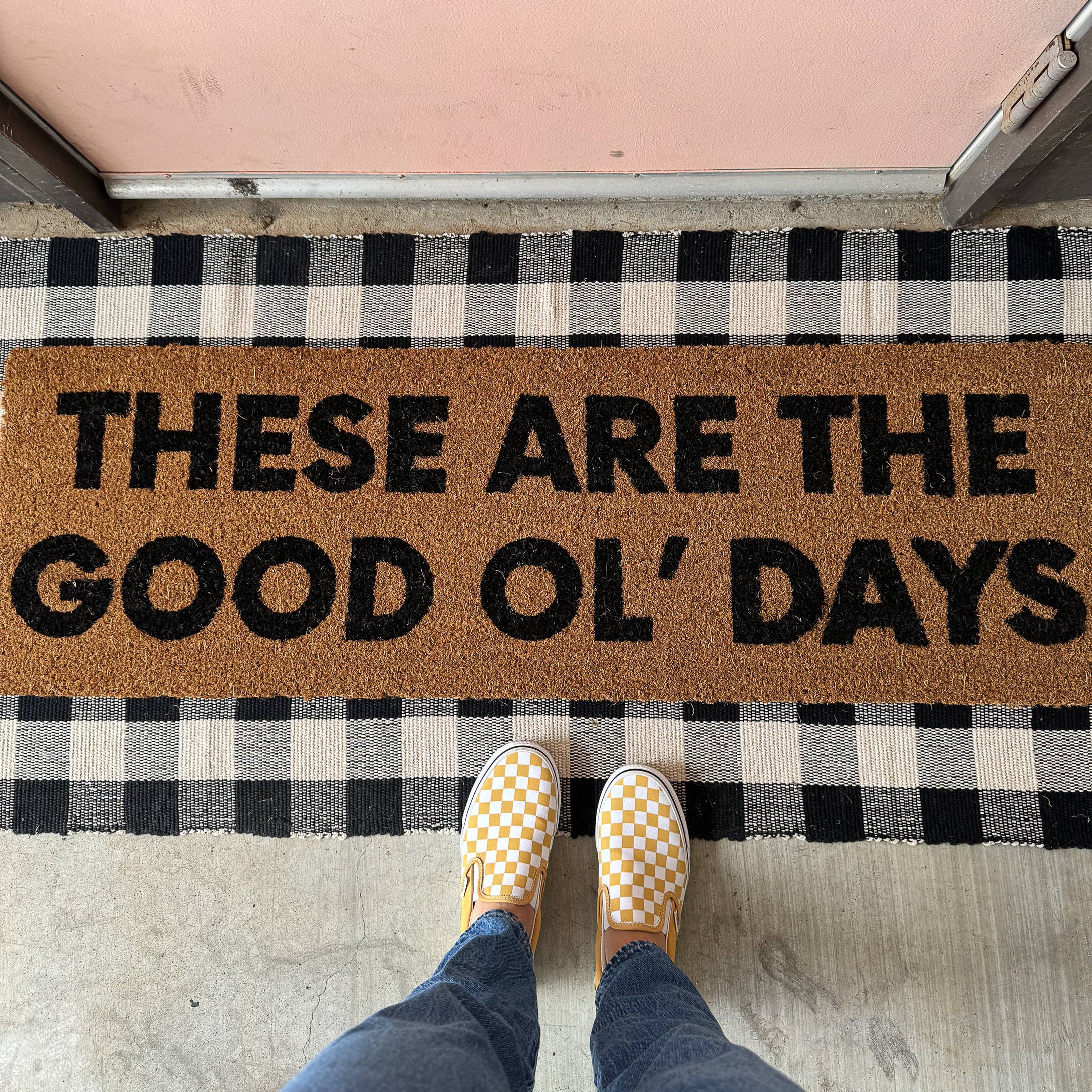 RTS / XL Doormat | These are the good ol' days